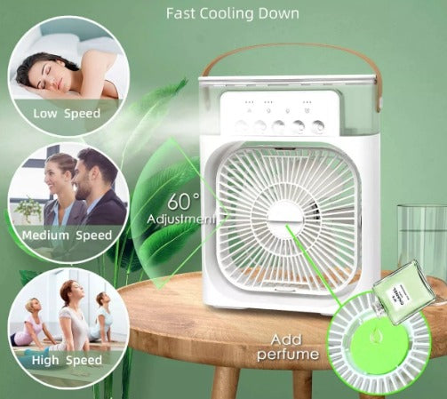 Ventilador Humidificador De Escritorio